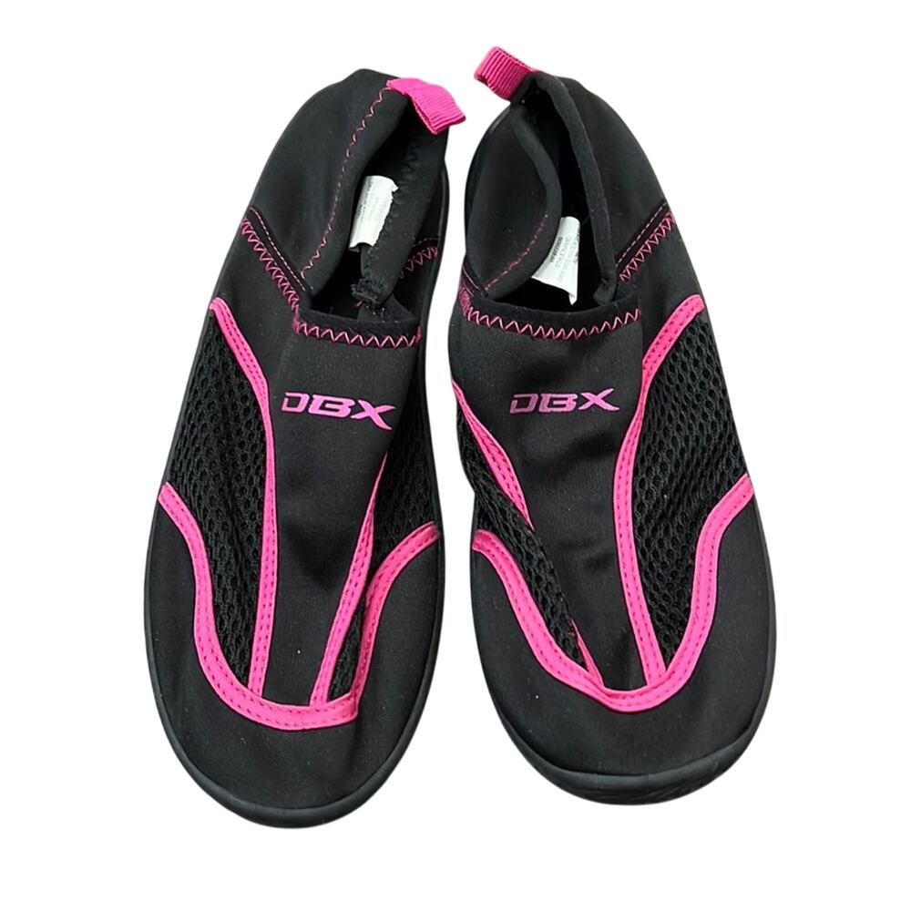 OBX Women’s Black/Pink Slip On Water Shoes Size 8‎